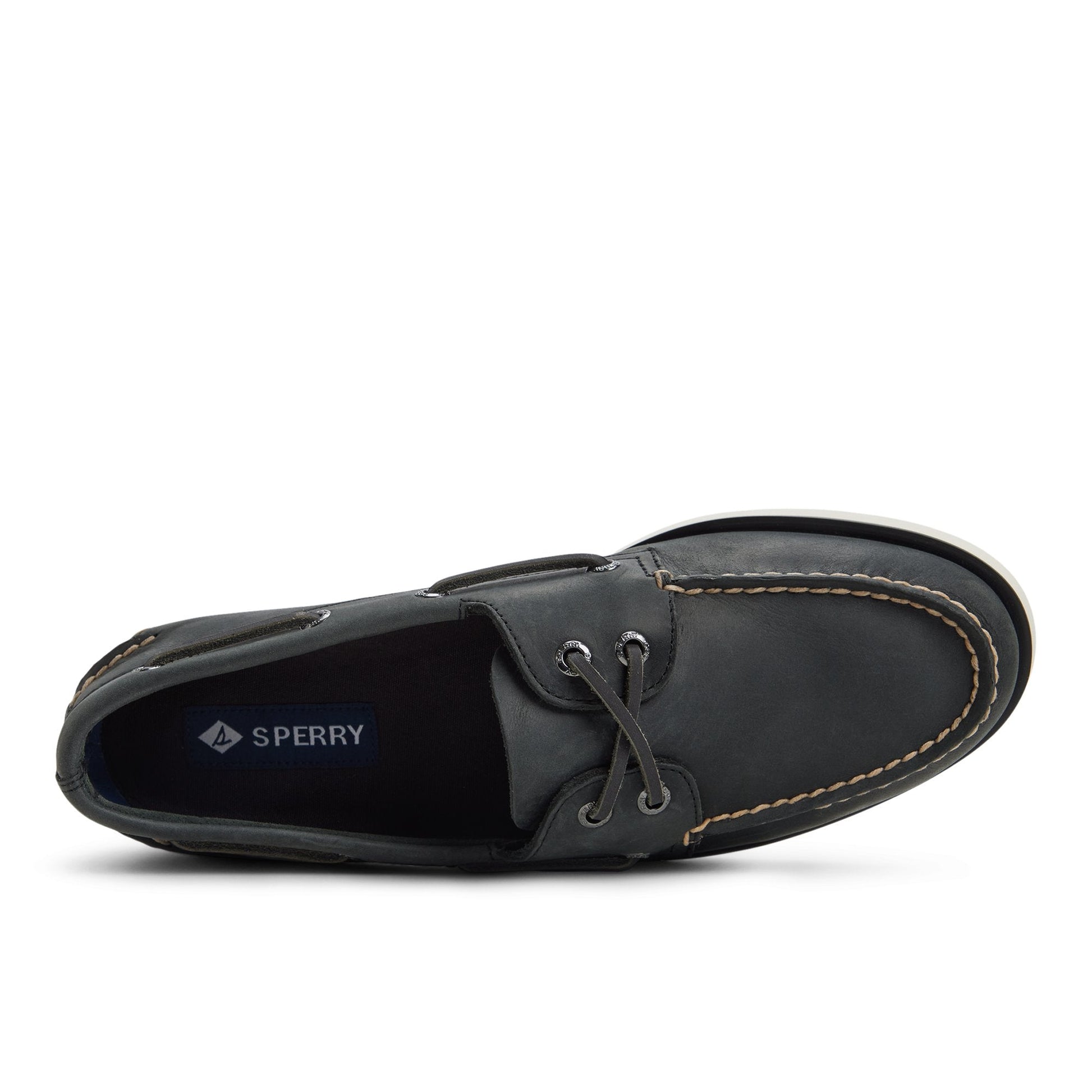 Authentic Original™ 2-Eye Boat Shoe Dark Grey