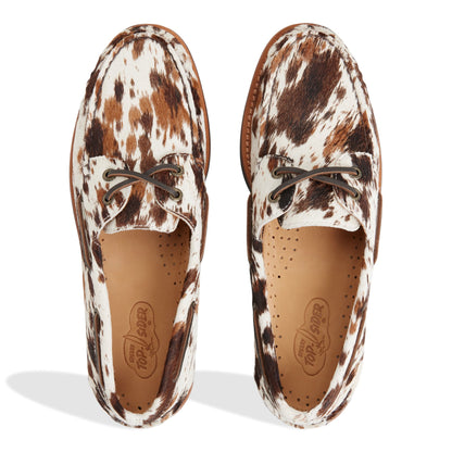 Authentic Original™ Cloud Boat Shoe White Print