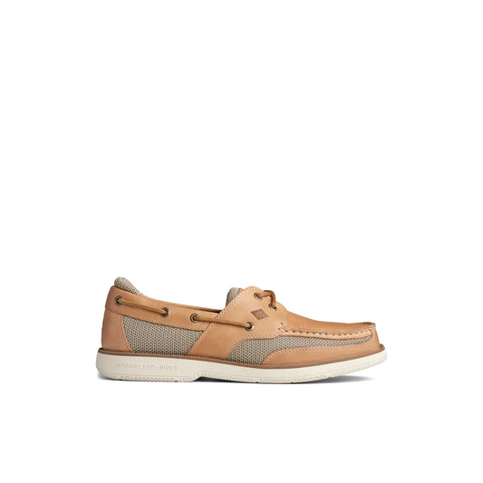 Surveyor 2-Eye Boat Shoe White Men's