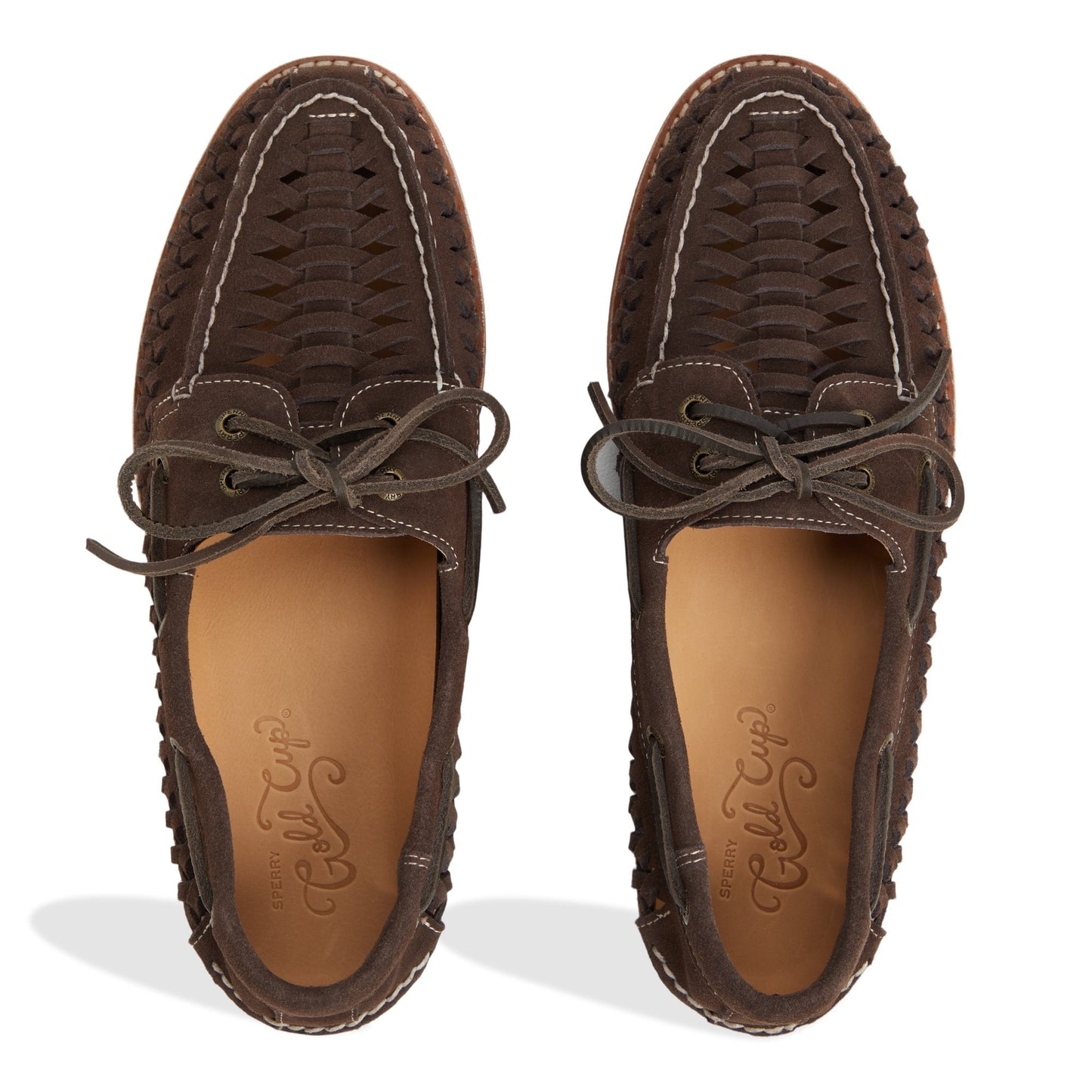 Gcao2eywoven Other Brown Men's Leather