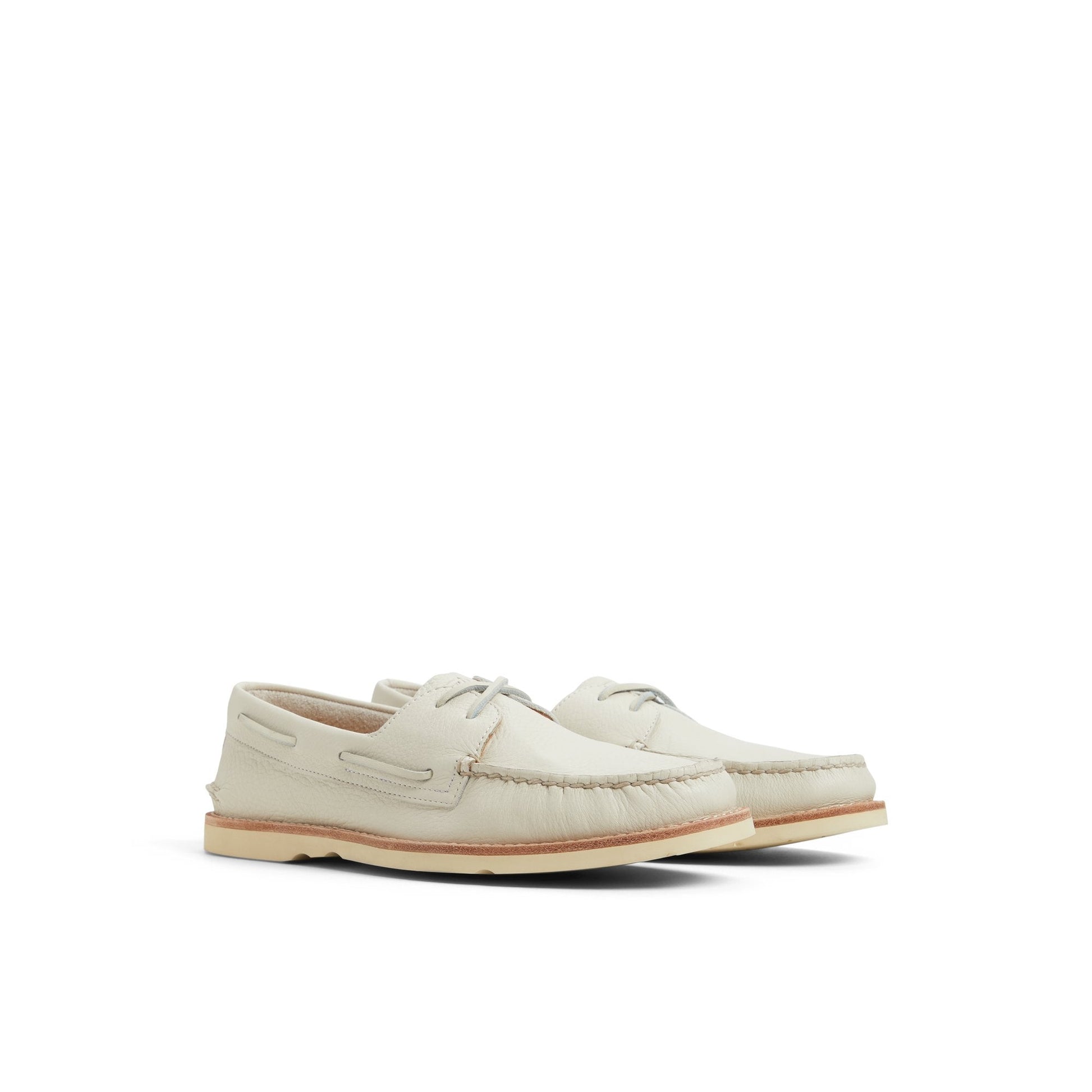 Authentic Original™ 2-Eye Lite Boat Shoeripple Cream Men's Leather