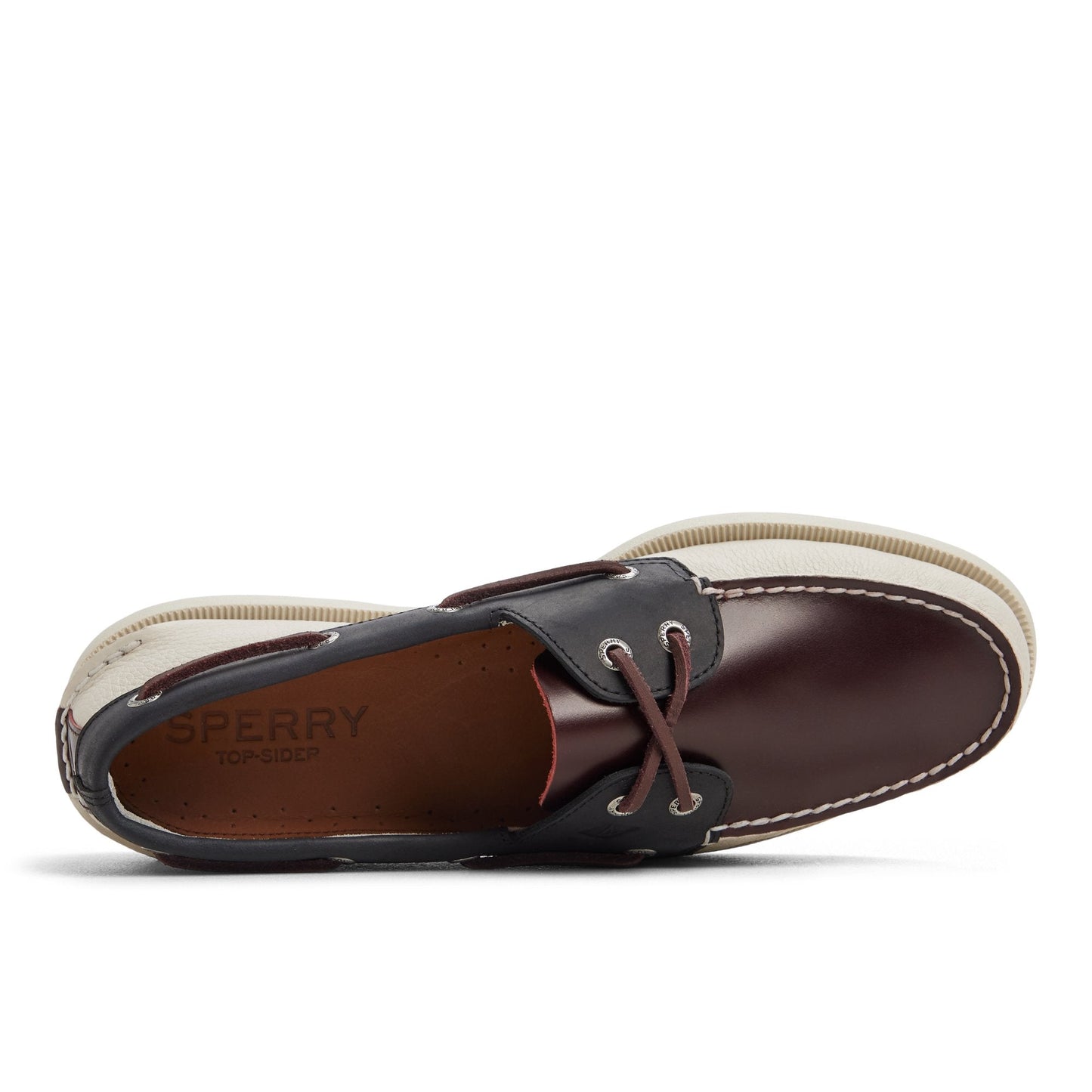 Authentic Original™ 2-Eye Boat Shoe White Combo