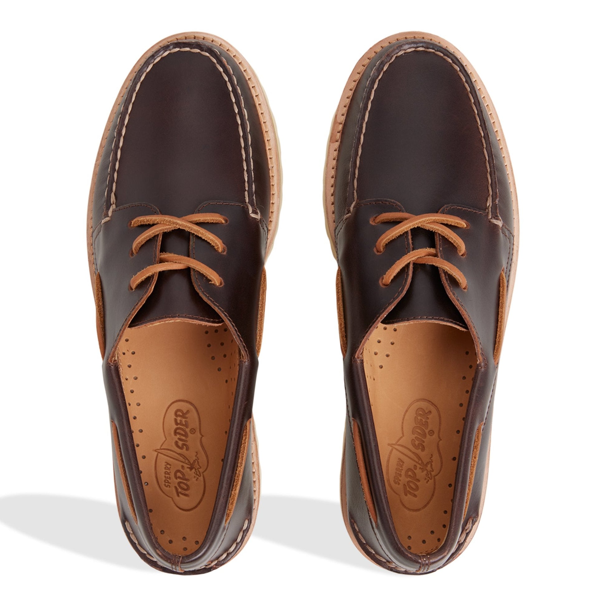 Authentic Original™ 3-Eye Lug Boat Shoe Brown