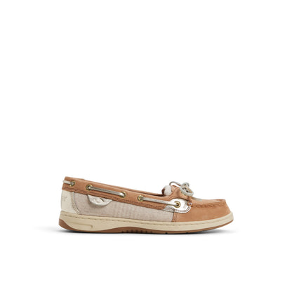 Angelfish 1 Eye Boat Shoe Tan