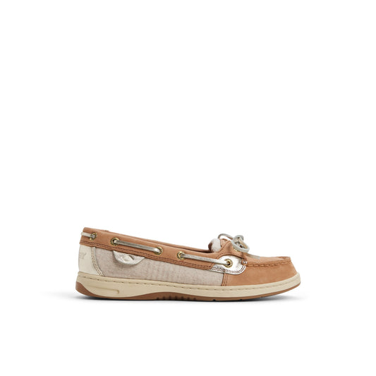 Angelfish 1 Eye Boat Shoe Tan