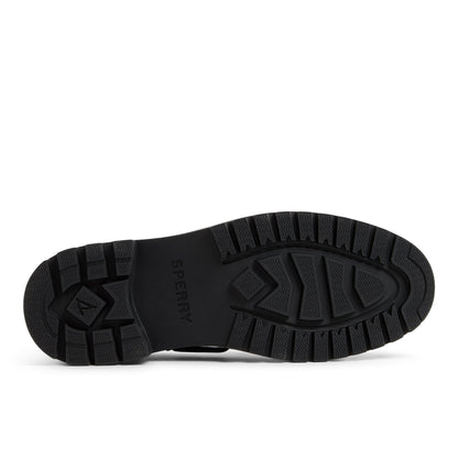 Authentic Original™ Lug 2-Eye Boat Shoe Black