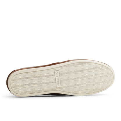 Slim Boat Shoe Tan