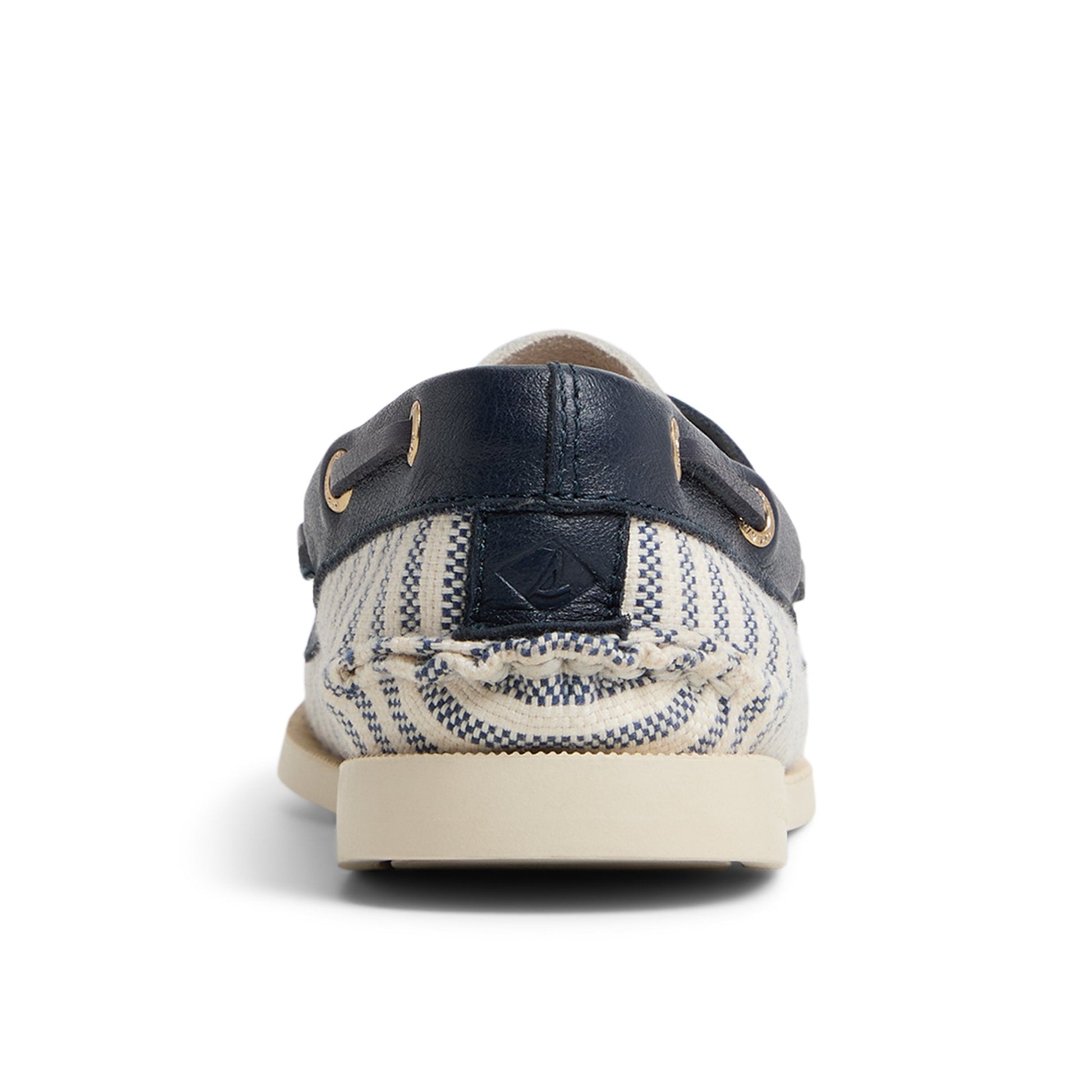 Authentic Original™ 2 Eye Boat Shoe White/Navy Women's Women