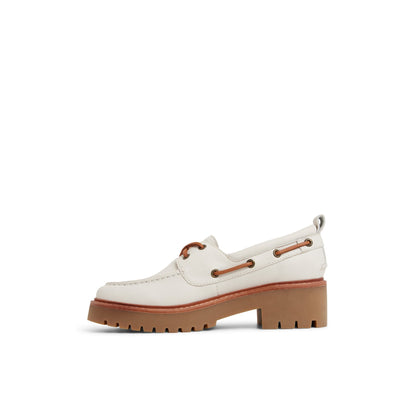 Authentic Original™ Lug 2-Eye Boat Shoe Cream