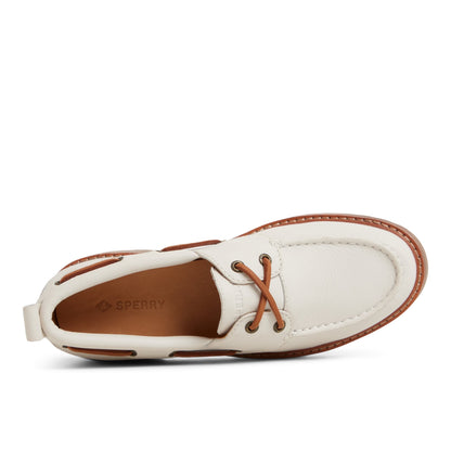 Authentic Original™ Lug 2-Eye Boat Shoe Cream