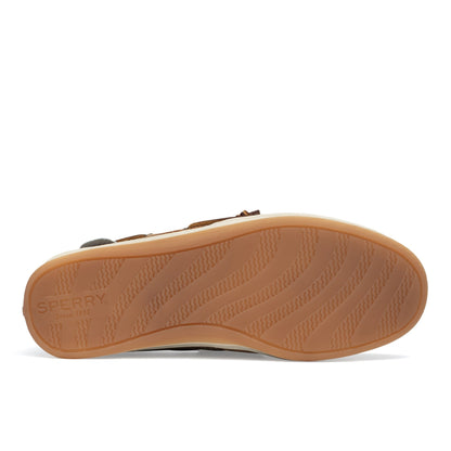 Songfish Boat Shoe Linen Multi
