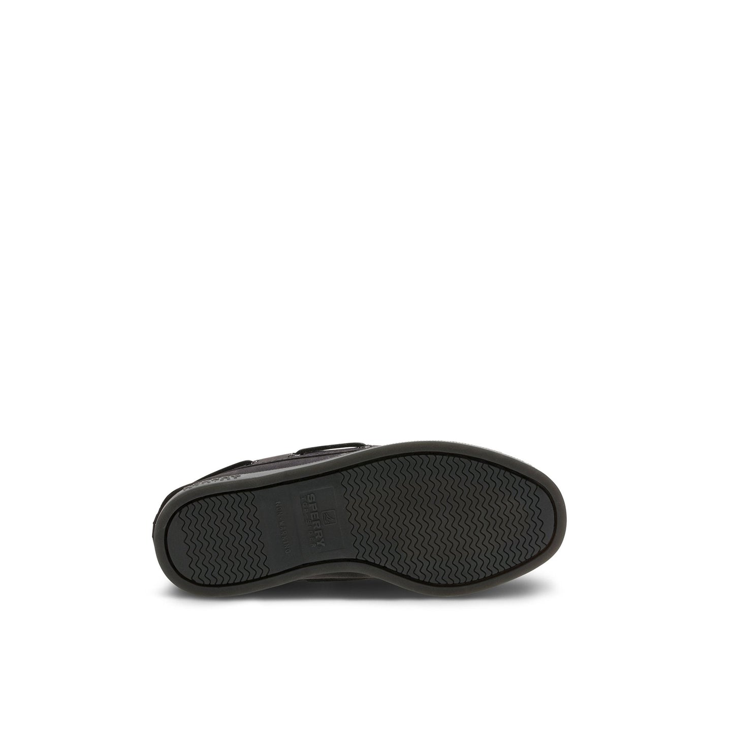 Aokleather Black Kids Boat Shoes