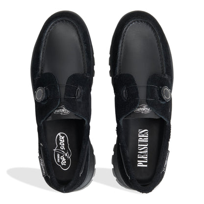Sperry x Pleasures 3-Eye Vibram Turn-Lock Lug Boat Shoes