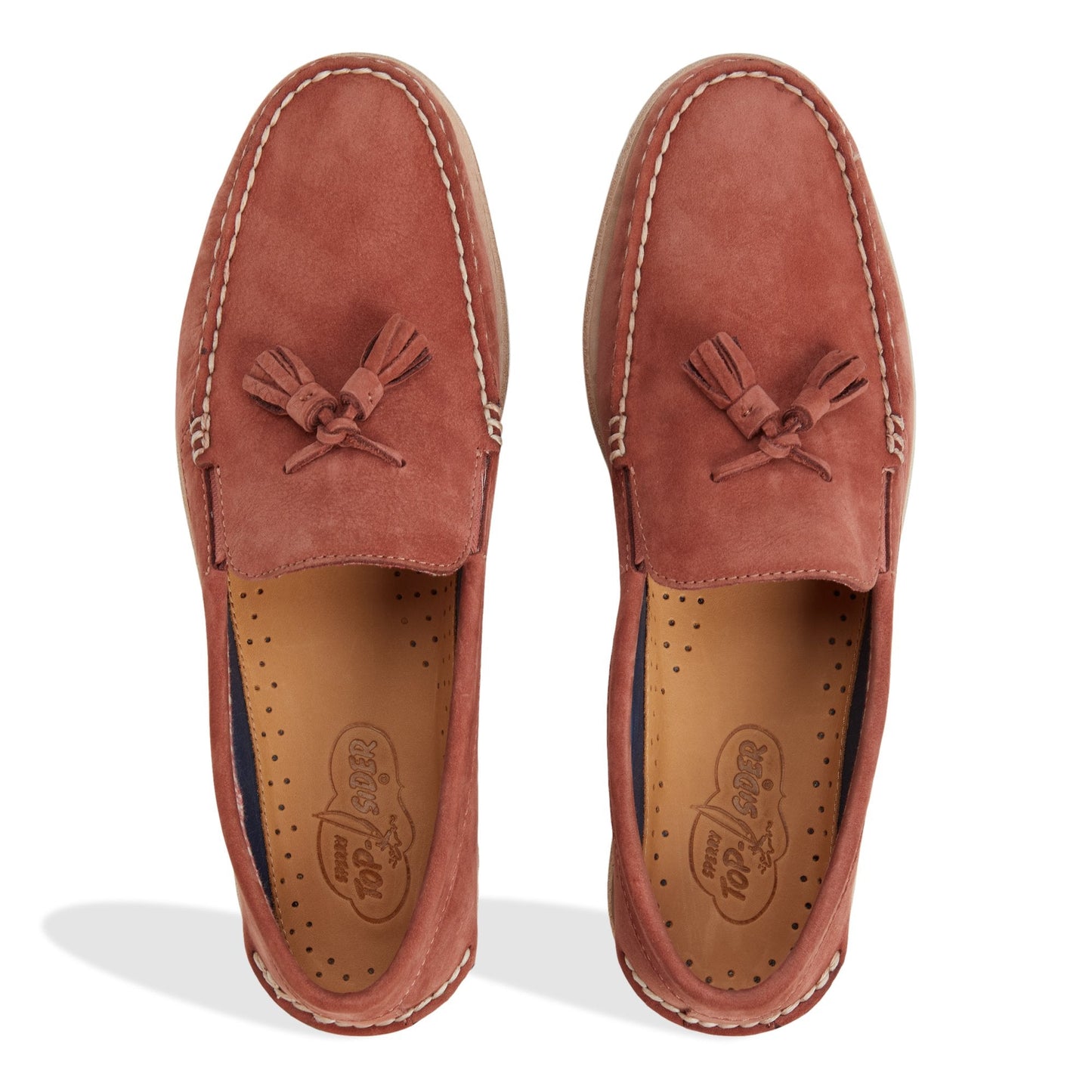 Aotassel Red Men's Loafers & Oxfords