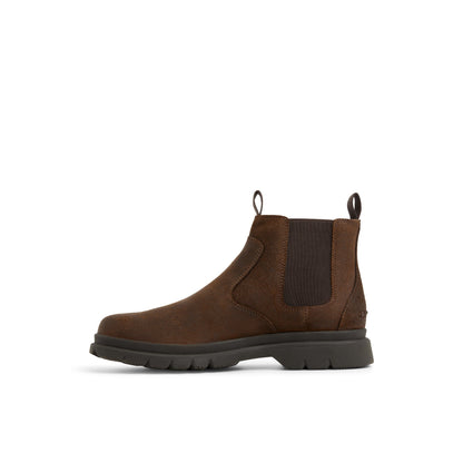 Fenway Pull-on Chelsea Boots Dark Brown