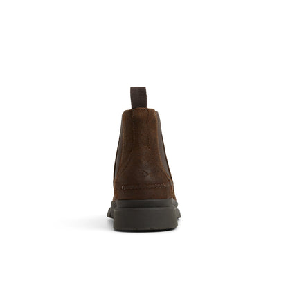 Fenway Pull-on Chelsea Boots Dark Brown