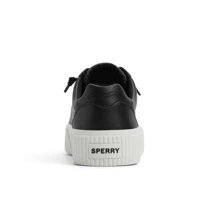 Bermuda Lace to Toe Platform Sneakers Black