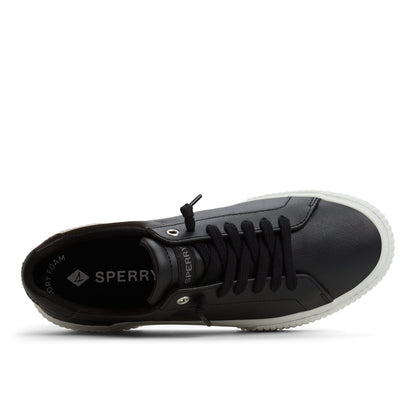 Bermuda Lace to Toe Platform Sneakers Black
