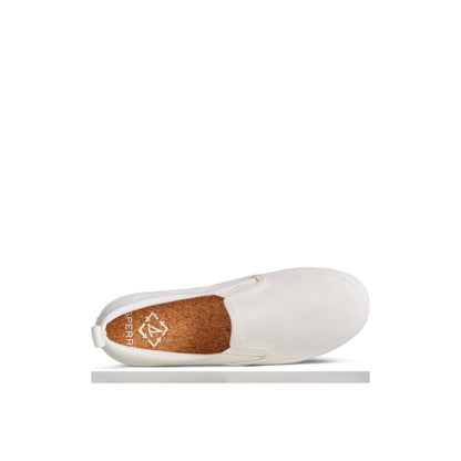 SeaCycled™ Crest Twin Gore Canvas Sneaker White